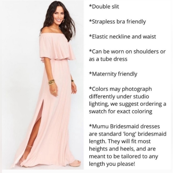 Show Me Your Mumu - Hacienda Maxi Dress - Rosebud Chiffon - Size XXXL/3X - Picture 6 of 15